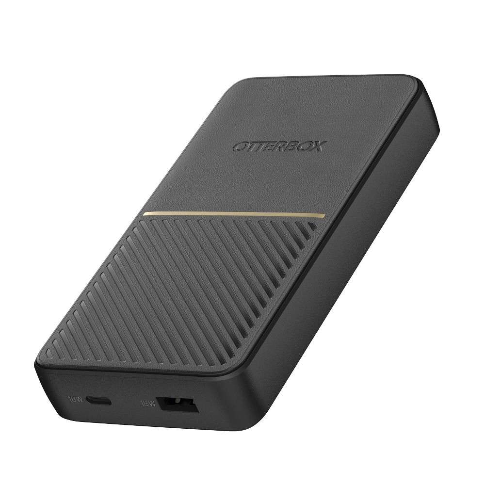 OtterBox Fast Charge Power Bank - 15000 MAh - 3 a - 5 V DC, 9 V DC, 12 V DC Output - 2 X - Black