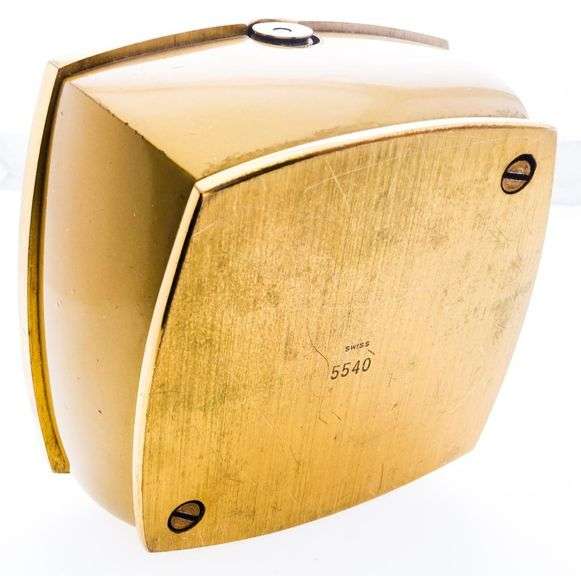 Estate Omega Table Clock w/8 Day Movement, Circa 1960's  Listing - $1400.00 US