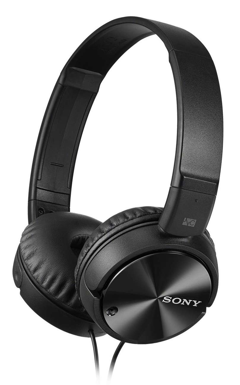 Sony Noise Canceling Headphones Black MDRZX110NC