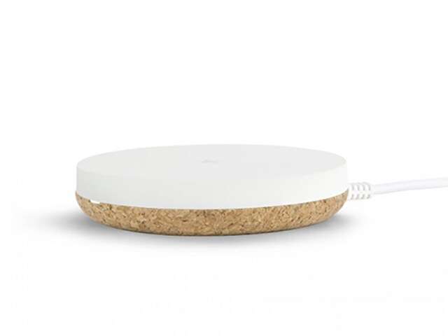 Tapis De Recharge Rapide Qi Sans Fil Puck 10 W De TYLT - Blanc