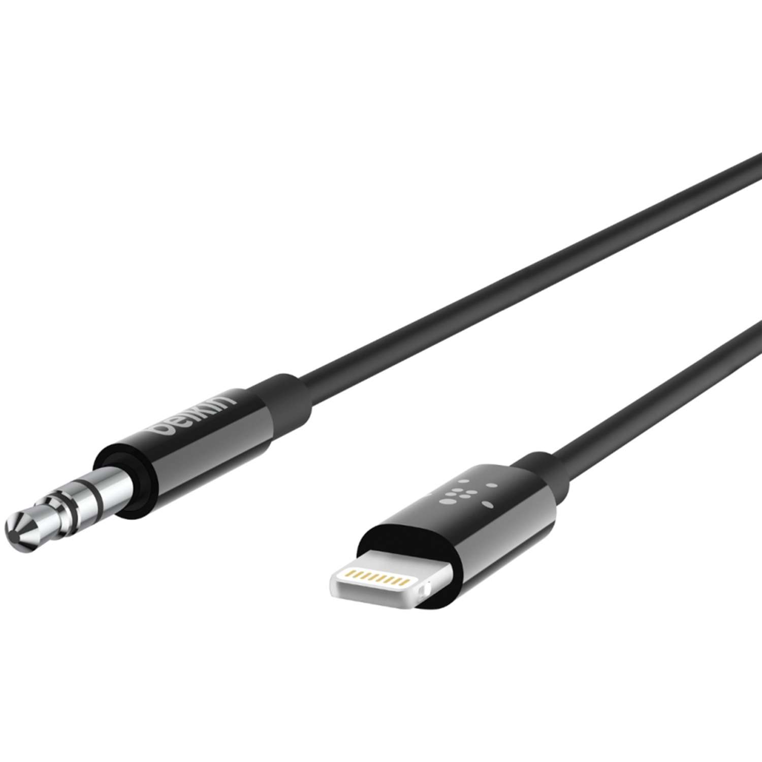 Belkin AV10172bt06-BLK 3.5mm to Lightning Audio Cable (6ft)