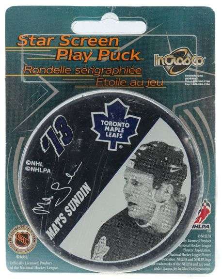 Star Screen play Puck -Mats Sundin