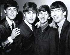 Vintage Image- 8x10 Photo Of Beatles