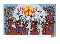 Christian Morriseau (1969-2022) - All Of The Colors Collection - "Seven Fallen Feathers", Limited Edition Giclee - Plate Signature in Cree Syllabics, 11x14" Unframed, COA Included.