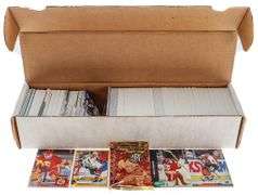 Box Lot of Hockey Cards 500 CT. Box
