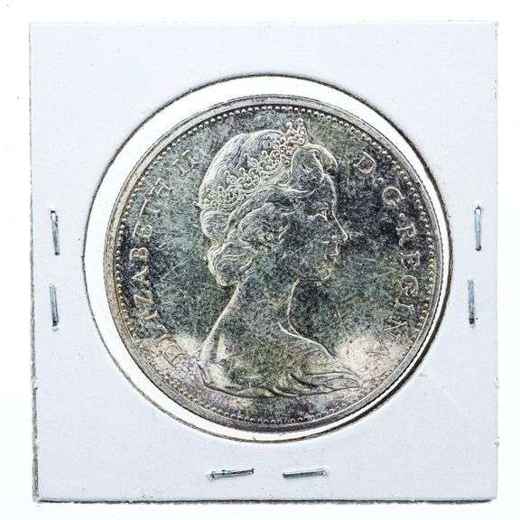 Canada 1965 Silver Dollar Coin EF40