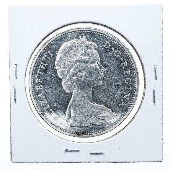 Canada 1965 Silver Dollar Coin EF40