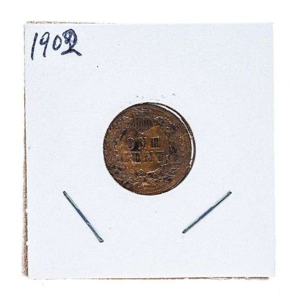 1902 USA 1¬¢ Coin