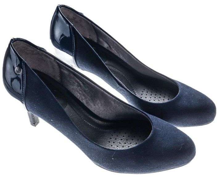 Life Stride Black Heels Size 6M USA