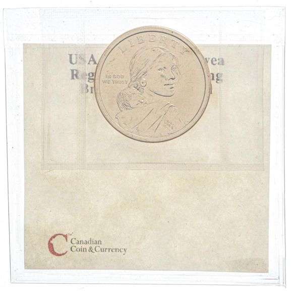 2009 Sacagawea Mint Error BU $1 Coin Missing Edge letterung,Plus Comparison with Edge lettering Coin