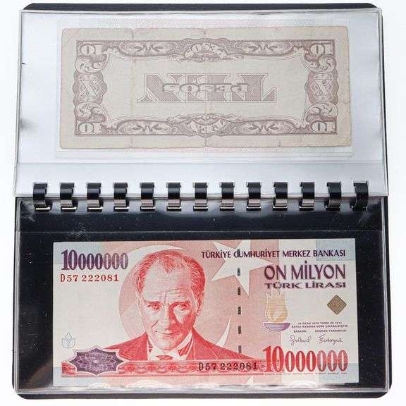 World Currency Album -Large notes - Most GEM UNC