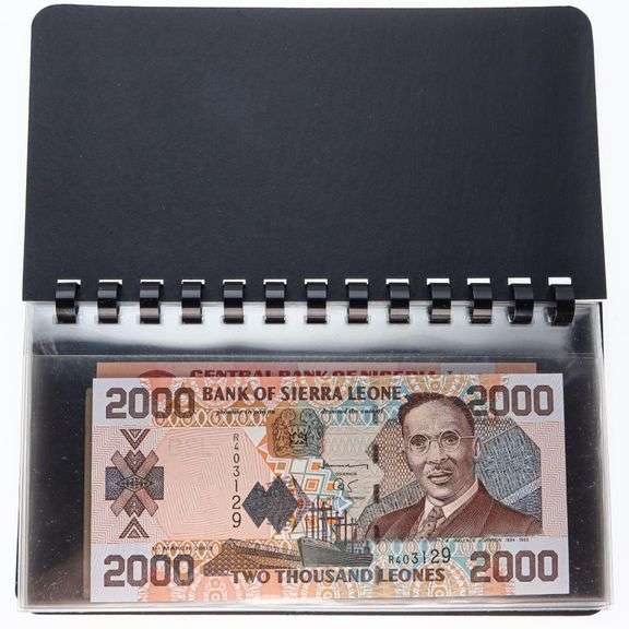 World Currency Album -Large notes - Most GEM UNC