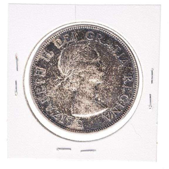 Canada 1953 NSF Silver Dollar EF40