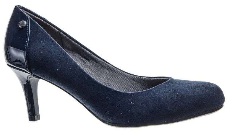 Life Stride Black Heels Size 6M USA