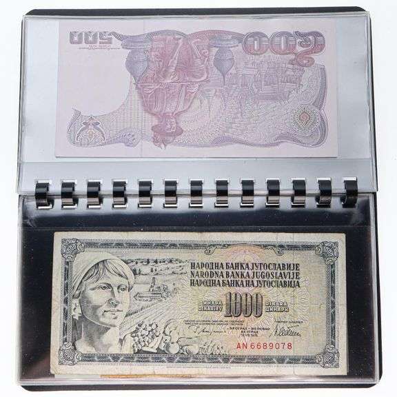 World Currency Album -Large notes - Most GEM UNC