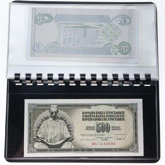 World Currency Album -Large notes - Most GEM UNC