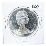 Canada 1962 Silver Dollar Coin EF45