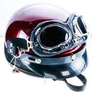 Designer Purse Hand Made - Motorcycle Helmet