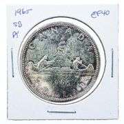 Canada 1965 Silver Dollar Coin EF40