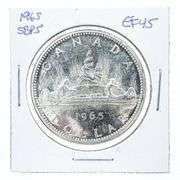 Canada 1962 Silver Dollar Coin EF45