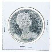 Canada 1965 Silver Dollar Coin AU58