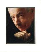 David M. Spindel -16 x 20" Self Portrait Photograph  Hand Signed