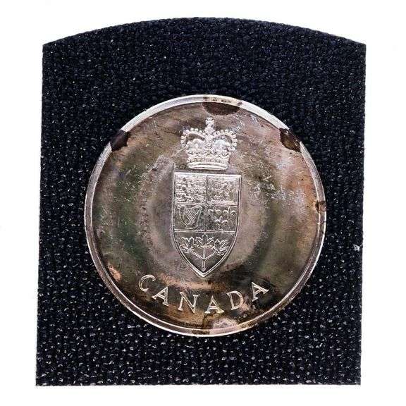 Canada 1867-1967 Sterling Silver Medallion -Coat of Arms