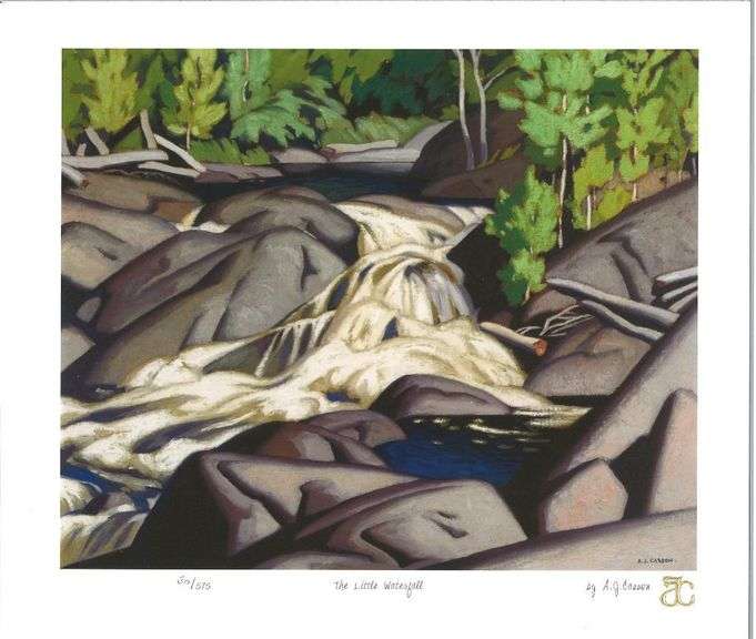 "A.J. Casson (1898-1992) Madawaska Vista 4 x Matched Folio Images 11x14 Giclee's LE"