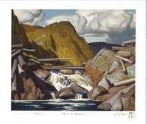 "A.J. Casson (1898-1992) Madawaska Vista 4 x Matched Folio Images 11x14 Giclee's LE"