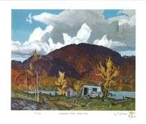 "A.J. Casson (1898-1992) Madawaska Vista 4 x Matched Folio Images 11x14 Giclee's LE"