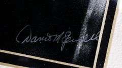 "John Lennon" Vintage B & W 11 x 14 Photo -"In Studio" Hand Signed by His Personal Photographer D.M. Spindle w/ C.O.A. Matted to 16 x 20"