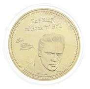 Elvis 24kt G.P. Medallion w/Display