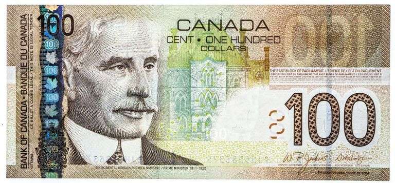 Bank of Canada 2004 $100