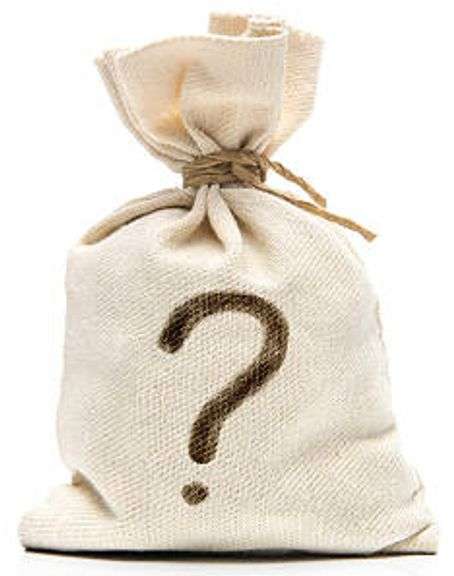 ?MYSTERY CANVAS TOTE? - Possibilities Include - Coins, Banknotes, Jewellery and Collectibles, "SURPRISE ITEMS".