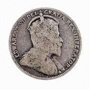Canada Historical Silver Twenty Five Cents 1910