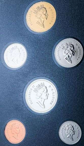 Canada 1867-1992 Specimen Mint Coin Set