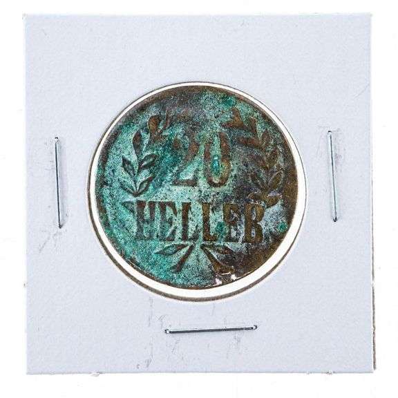 German East Africa 20 Heller KM# 15