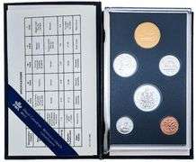 Canada 1867-1992 Specimen Mint Coin Set