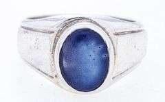 925 Sterling Silver Oval Bezel Set Marcasite Ring1