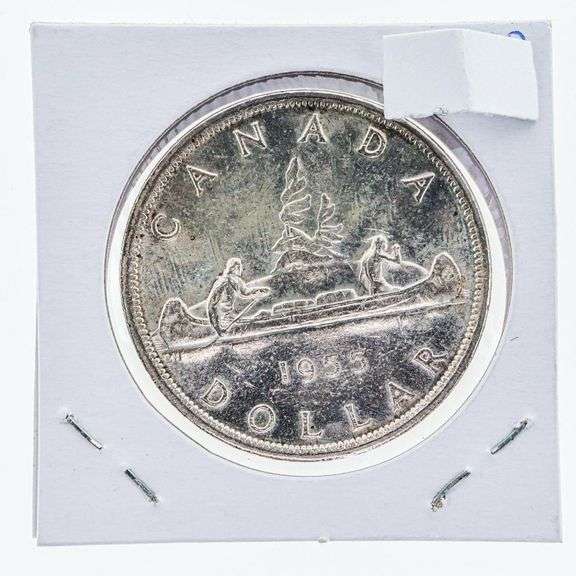 1955 Canada ARNPRIOR Silver Dollar MS63X The Auction Vault