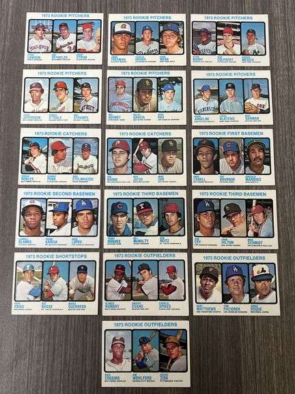 Assorted 1973 Topps ROOKIES Baseball Cards