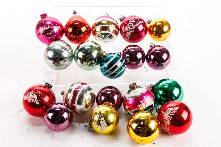 Vintage Christmas Ornament Bulbs