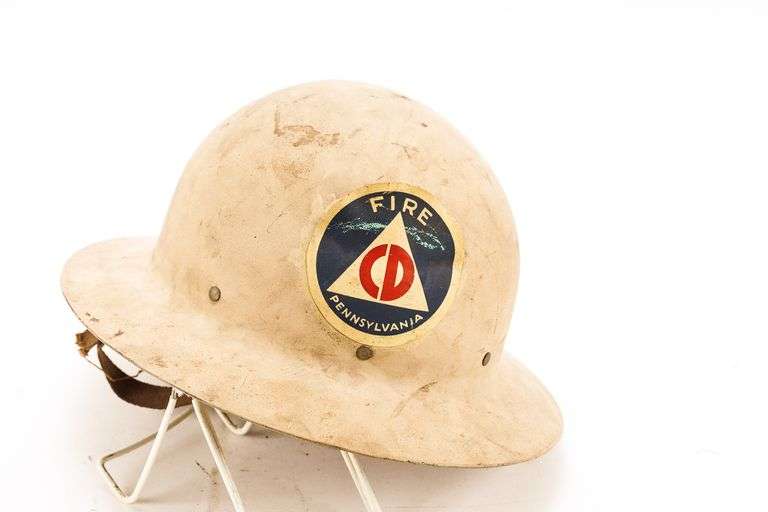 Vintage Pennsylvania Fire Helmet
