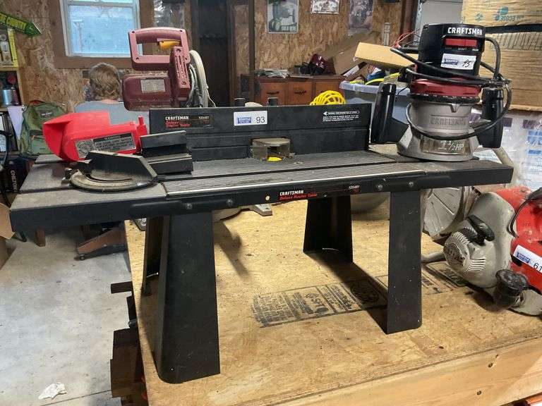 Router & Table Sears Craftsman