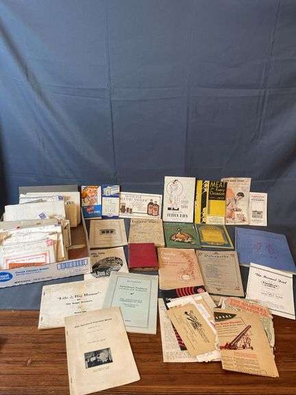 Late 1800s - Early 1900s Ephemera