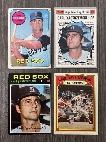 Assorted ‘60s & ‘70s Carl Yastrzemski Baseball Cards