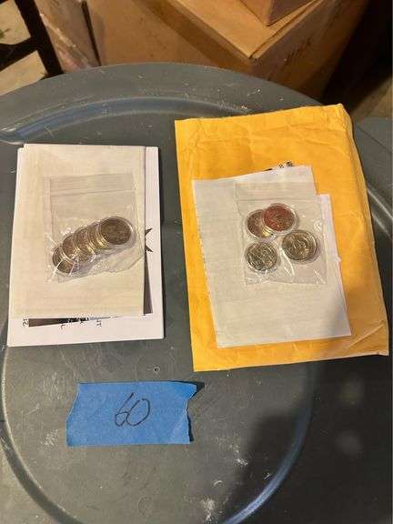 Sacagawea and President Coins