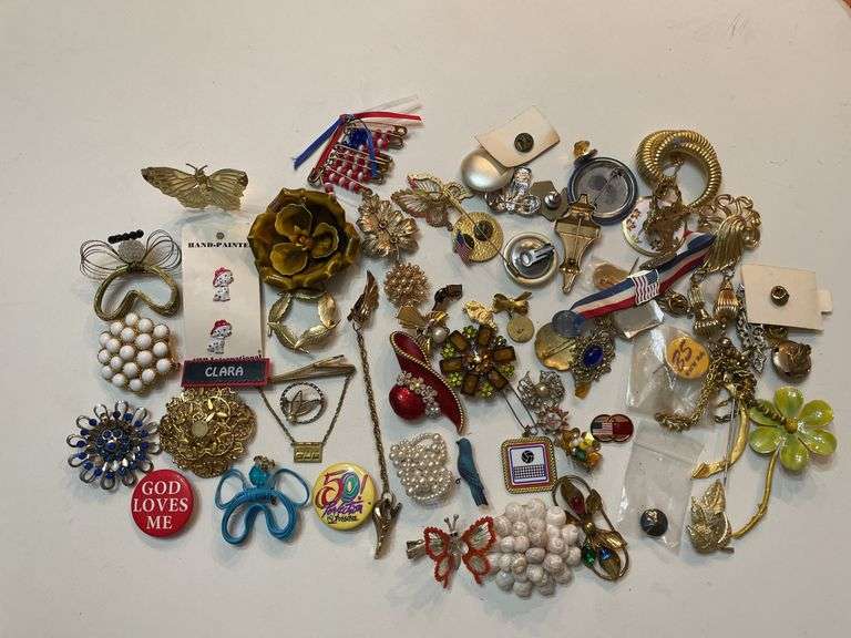 Assortment of pins