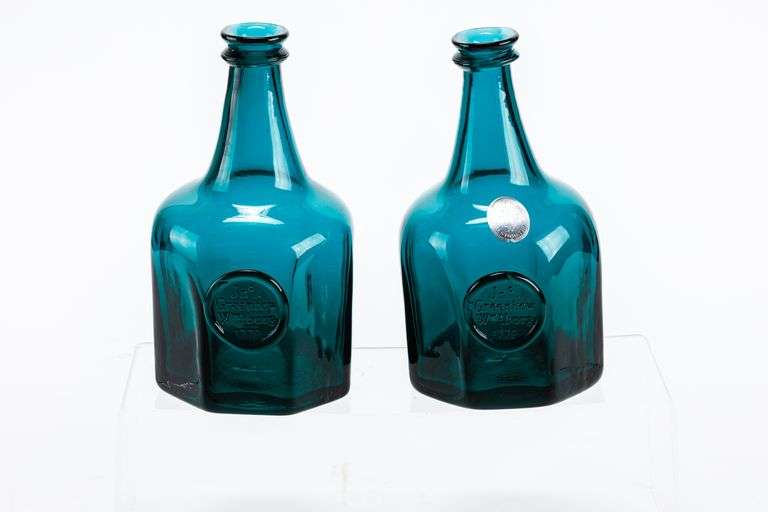Blenko Decanters- Greenhow Williamsburg 1770