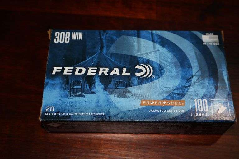 Federal 308 Win Cartridges